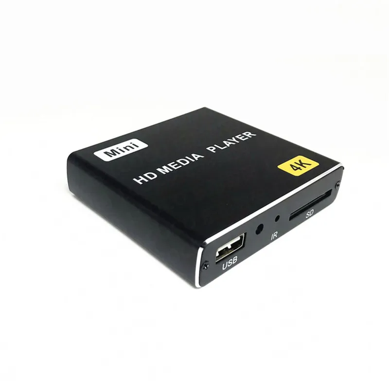 Новый Autoplay Mini 4K медиаплеер с поддержкой USB диска SD карты HDD Мультимедиа Full HD 1080P видео музыка PPT MP4 AD плееры Box
