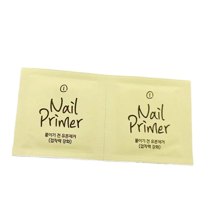 Disposable Safety Standard Natural Non-toxic 1pc Singe Cleaning Nail Glue Wipes