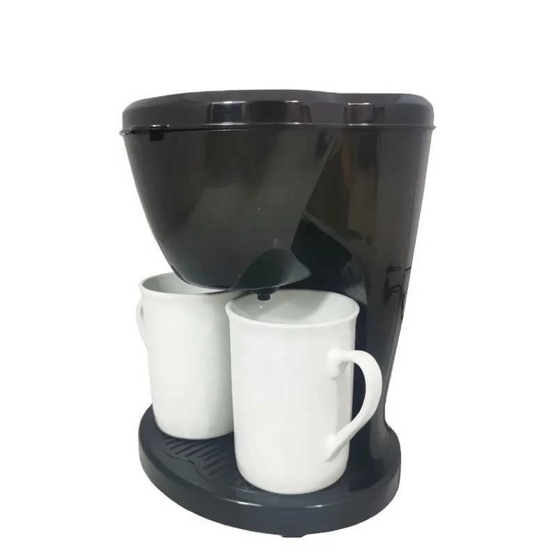 Прямая поставка с завода, мини капельный порошок, кофеварка с 2 фарфоровыми чашками