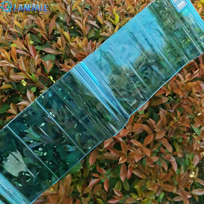 China supplier factory provides polycarbonate sheet for production corrugated panels Roof panels with anti-drip uv protection