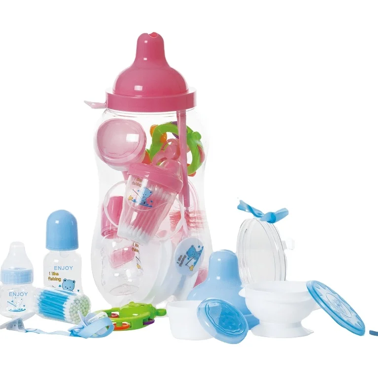 Newborn Baby feeding bottle gift set Baby bank
