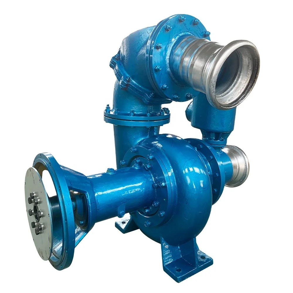 High suction air-cooled diesel engine water pump for wastewater transportation