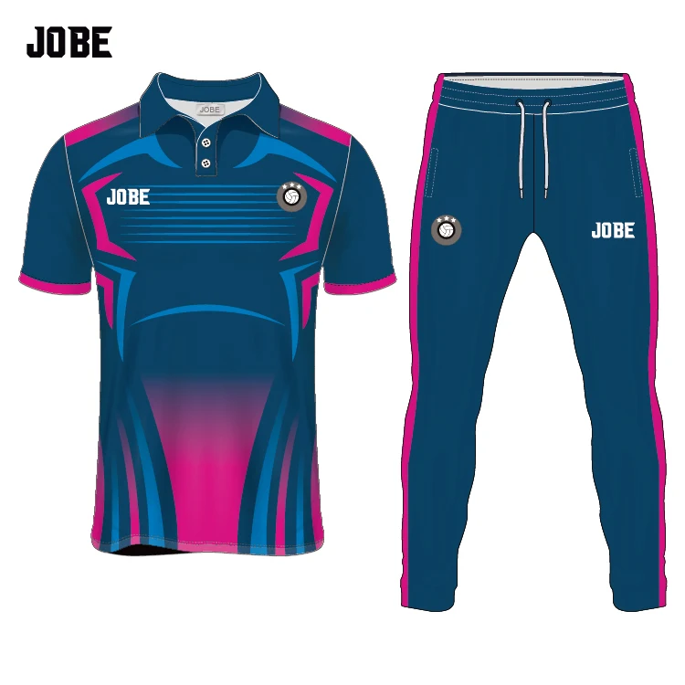 full sublimation cricket sports wear gym clothing team custom cricket jerseys  cricket jersey set t-shirts