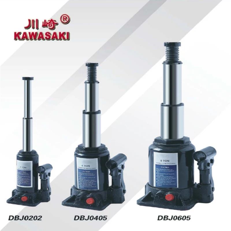 high quality and durable KAWASAKI 8 Ton hydraulic jack Car Jack Hydraulic with Inflator Tires Garage Repair Emergency Kit