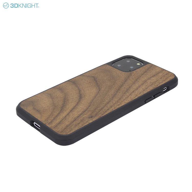 
Dongguan Mobile Phone Shell , Walnut Wood Blank Phone Case for iPhone 11 XI 