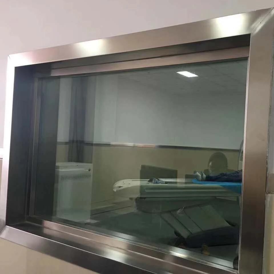 Xray Radiation Protection 10mm Thickness Lead Glass