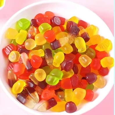 Wholesale halal OEM bulk packing soft chewy watermelon gummy jelly candy SWEETS bulk