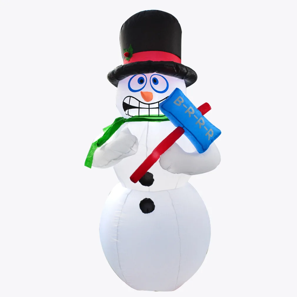 Factory direct sales of new Christmas decoration 1.8 meters shaking snowman inflatable garden