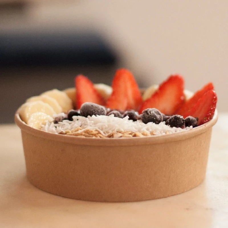 500ml 750ml 1500ml Disposable Paper Bowls and Plates for Meals and Catering