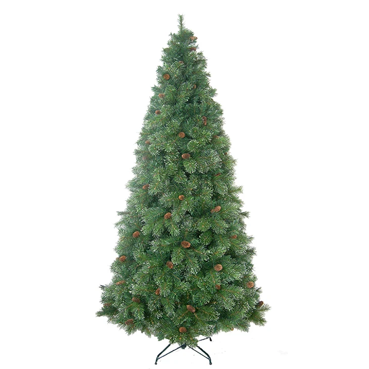 2022 Factory Wholesale Lights Decorated Christmas Pine Needle Tree 150cm Holiday Home Decoration