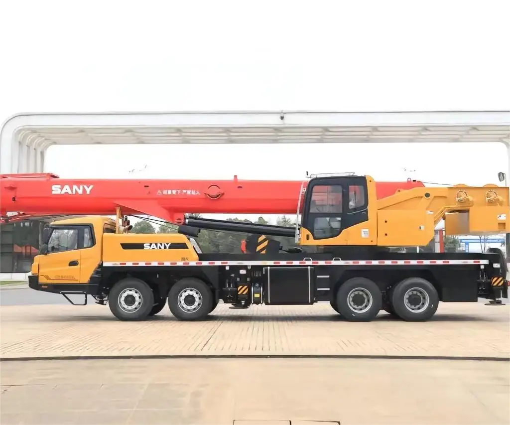 Подъемный автокран SANY STC 500 максимальная грузоподъемность 50 тонн насос для двигателя Weichai подшипник коробка передач-80 100 номинальная нагрузка