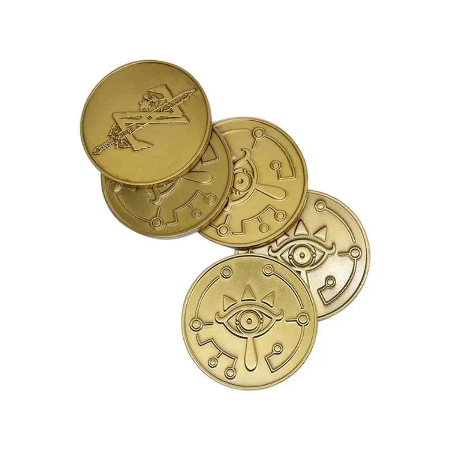 Cheap Custom Made 3D Zinc Alloy Brass coin Metal Enamel Gold Silver Metal Souvenir Coins Challenge Coins