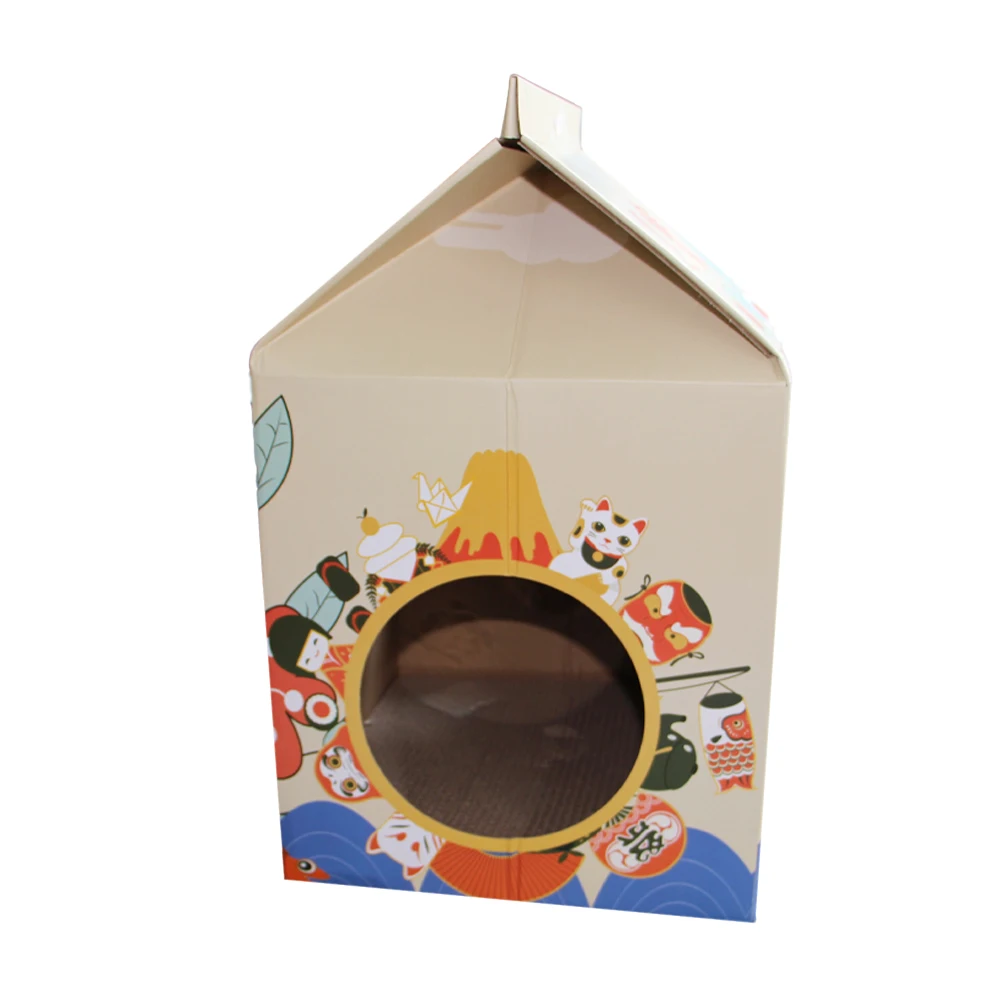Cardboard Cat House,Cat Condo cat box pet product