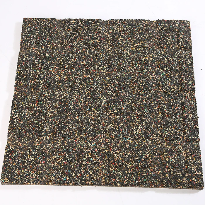 Custom Size Logo Colorful Rubber Floor Mat/China Manufacture High Density Rubber Flooring