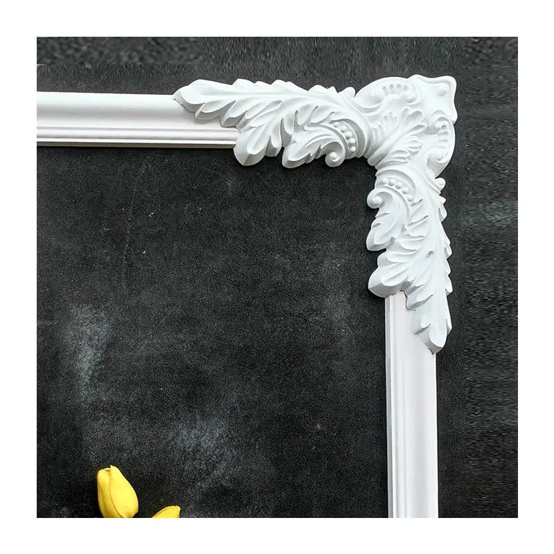 Decorative frame corners Factory price Polyurethane foam wall panel corner moulding Interior decor