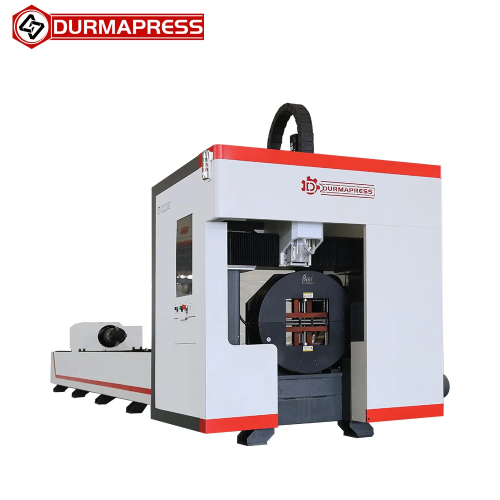 DURMAPRESS 2000W Fiber Laser Cutting Machine for Stainless Steel Raycus Max Laser Source Servo