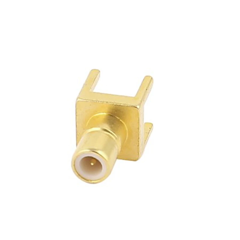 High quality SMB Male Center Solder For PC Board PCB Mount Straight RF Connector