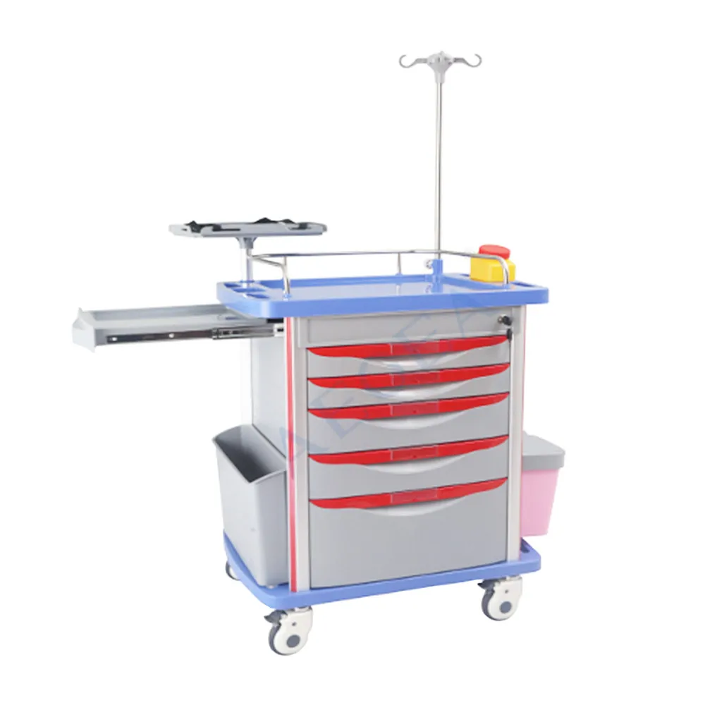 AG-ET001A1 оснащен Больничная тележка медицинская