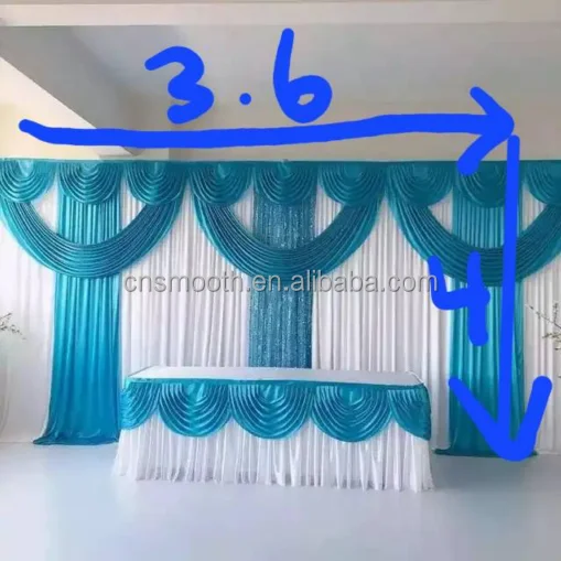 Элегантные свадебные фоны занавески для свадьбы