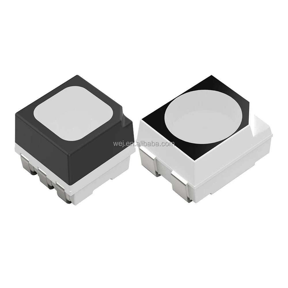 Factory Full Color 0603 0805 1204 1206 RGB LED CHIP 4 Pins 6 Pins White Black Face 3528 5050 SMD LED RGB