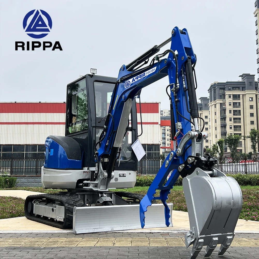 Accept Customized Small Excavator Rippa Mini Digger EPA Engine 3.5Ton Mini Excavator For Agricultural
