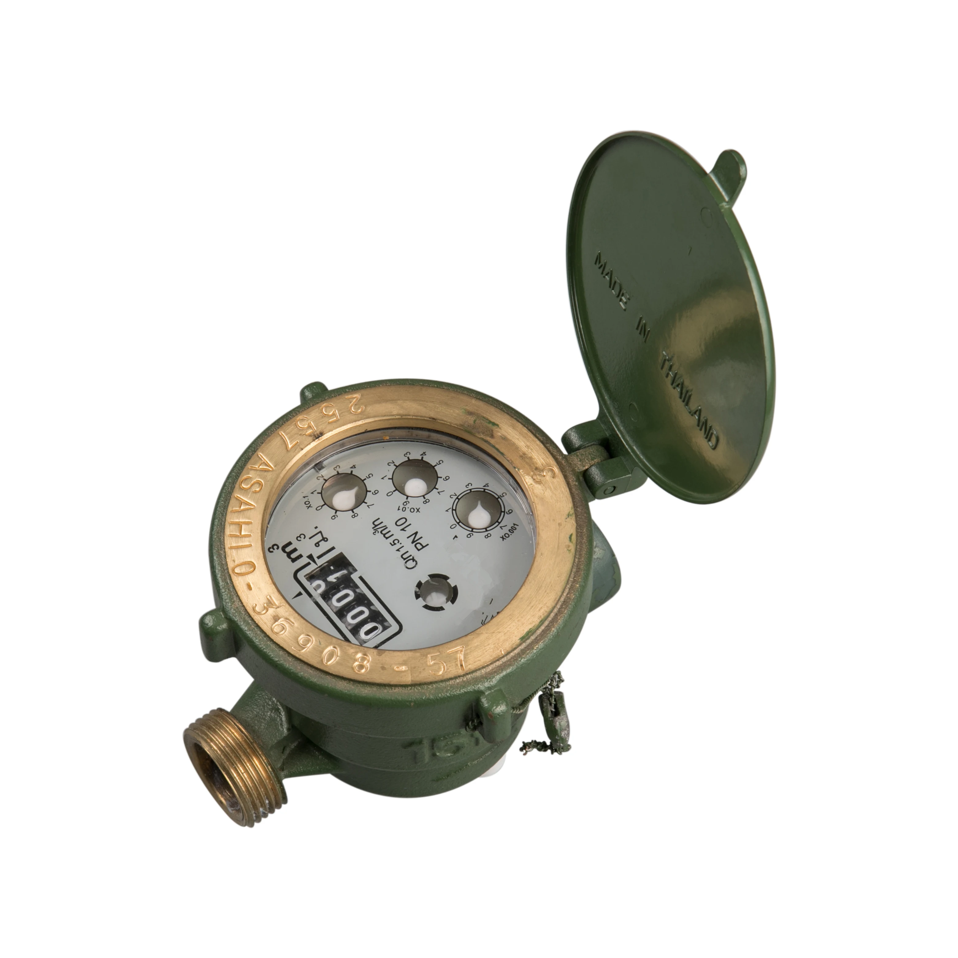 Rotary Vane Wheel Single Jet Liquid-Sealed medidor de agua