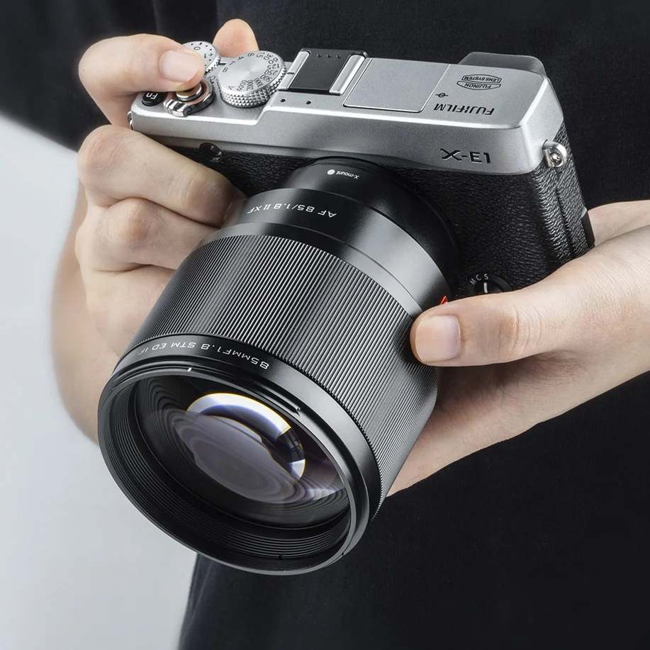  VILTROX AF 85 мм F1.8 XF-крепление Mark II STM автофокусом объектив с фиксированным фокусным расстоянием для камеры Fuji Fujifilm X-Mount X-T3 X-H1
