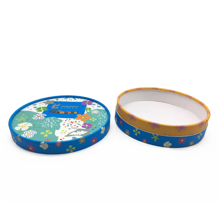 Factory Wholesale Empty Round Chocolate Gift Packaging Box Food Safe Cylinder Eco Paperboard Tube Candy Box with Custom Printing