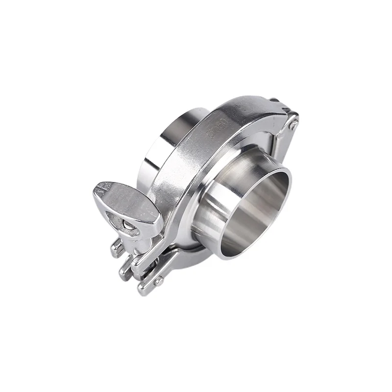 KQ санитарные ss 304 316 сверхпрочная нержавеющая сталь triclover triclamp фитинги для сварки труб ferrule tri Зажим