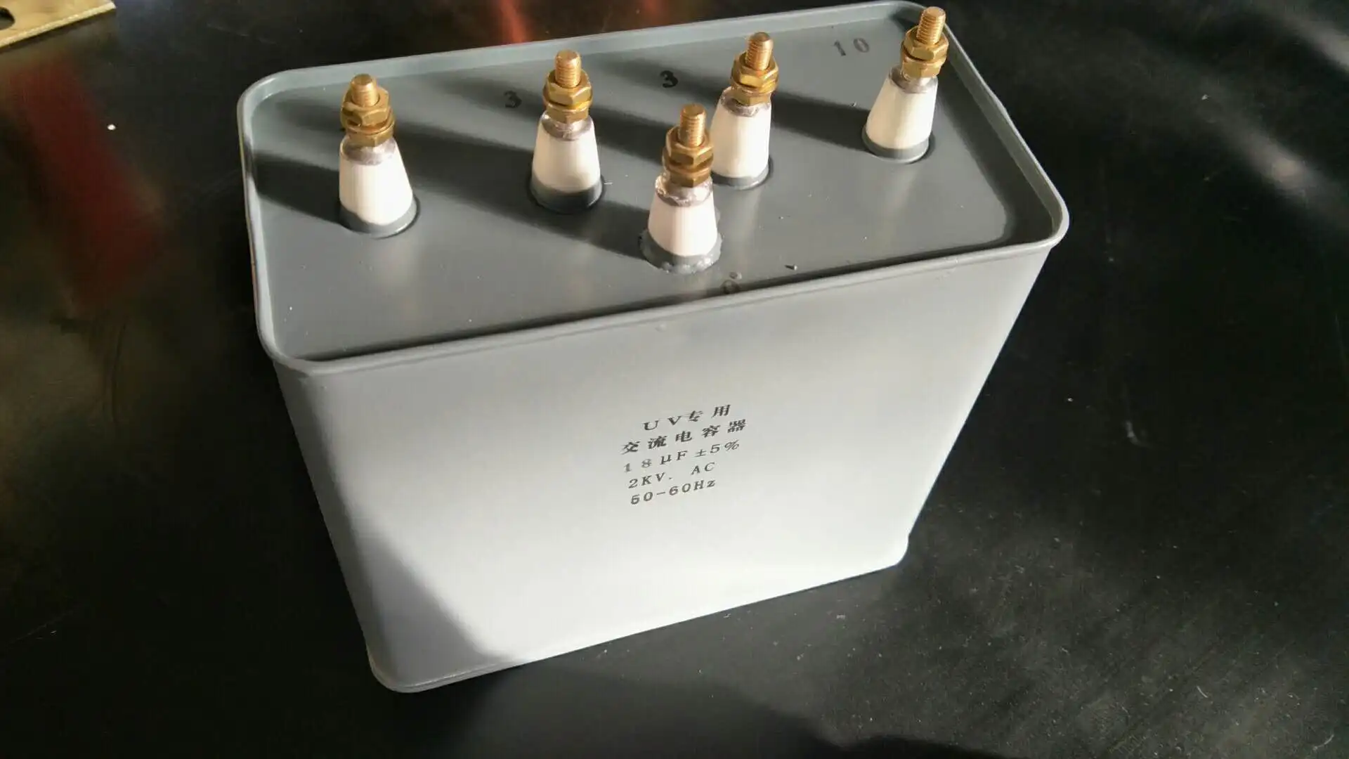 Manufacturer wholesale 15uf 2000vac high pressure uv capacitor 18uf 2kvac uv lamp capacitor for UV printer machine lamp
