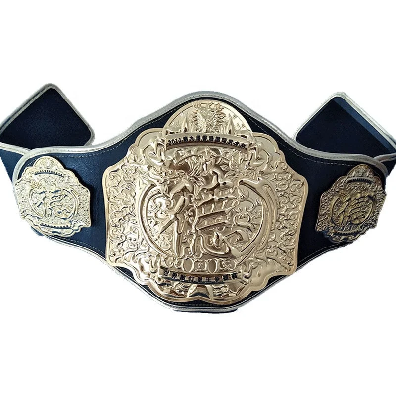 Fan Shu Manufacture Custom High Quality Championship Belt Wrestling Heavyweight Title Champion Belt