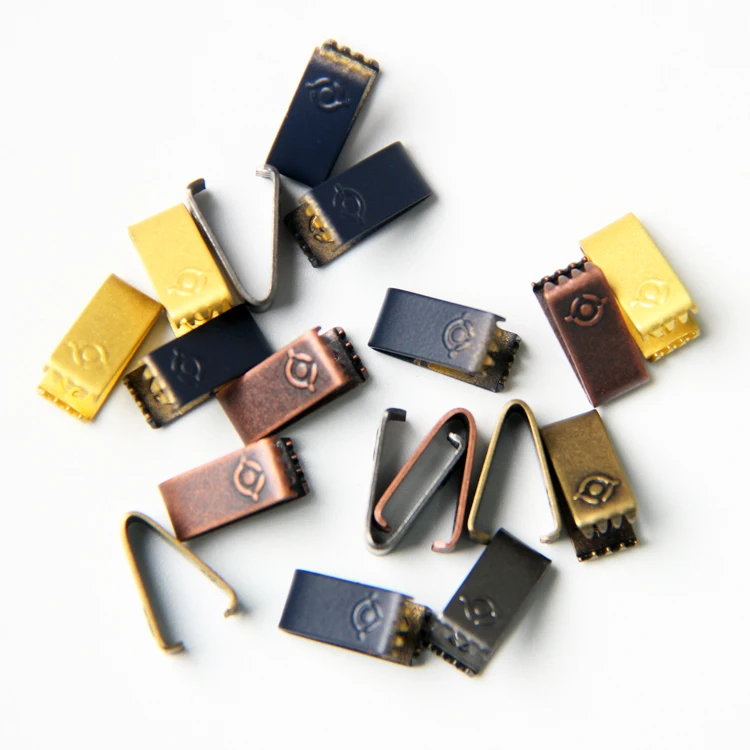 Завод NIUNIU, оптовая продажа, новый дизайн, латунный металлический зажим с никелированным медным шнуром, зажим для одежды