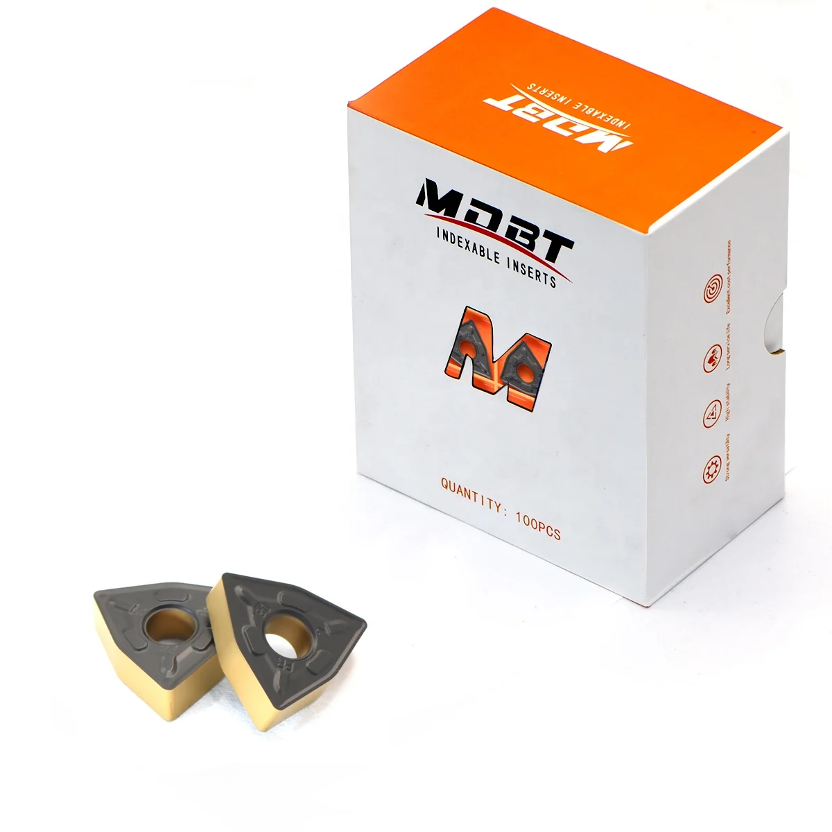 MDBT WNMG 080408 PR CNC Indexable Cutting Tools Lathe Machining Tungsten Carbide Turning Inserts