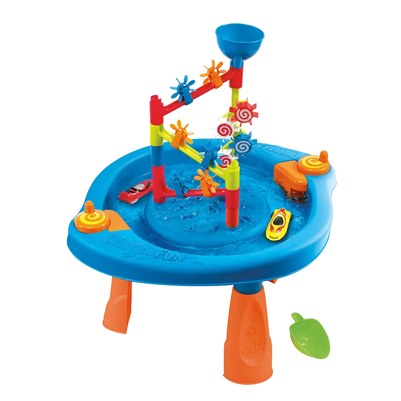 Playgo FUN WHEELS Water Activity Play Set Beach and Sand Table Outdoor Summer Garden Beach Toys for Children