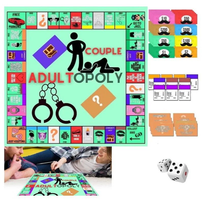 NPS  Adult Game  Play Fun Couple Board Game