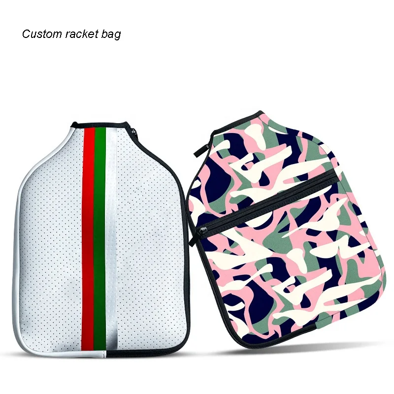 Factory Custom Logo Tennis Bag Case Racket Holder Sleeve Pickleball Paddle Cover