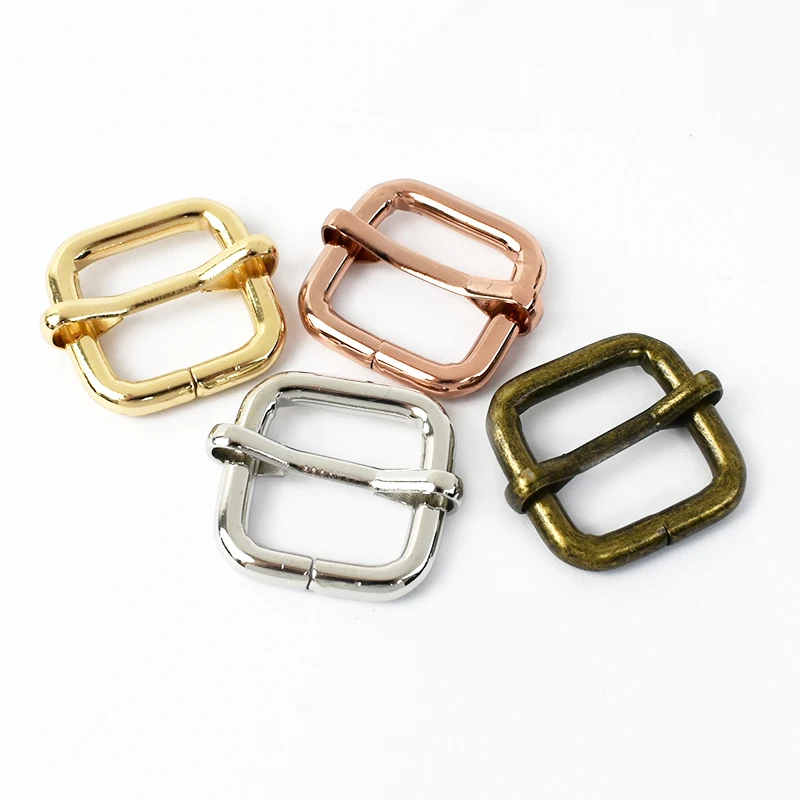 Meetee F2-12 16mm Handbag Keychain Hook Bag Straps Webbing Metal Strap Adjuster O D Ring Clip Clasp Tri Glide Slider Buckle