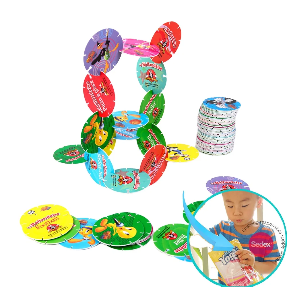 Прямая Заводская поставка 3d полипропиленовый материал Tazos de pkemon card