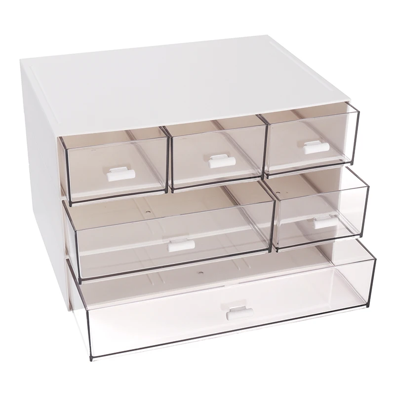 Comix Wholesale Free Sample Multifunctional Holder for Pens Clips and Memos Office Desktop Organizer with Slide Drawer