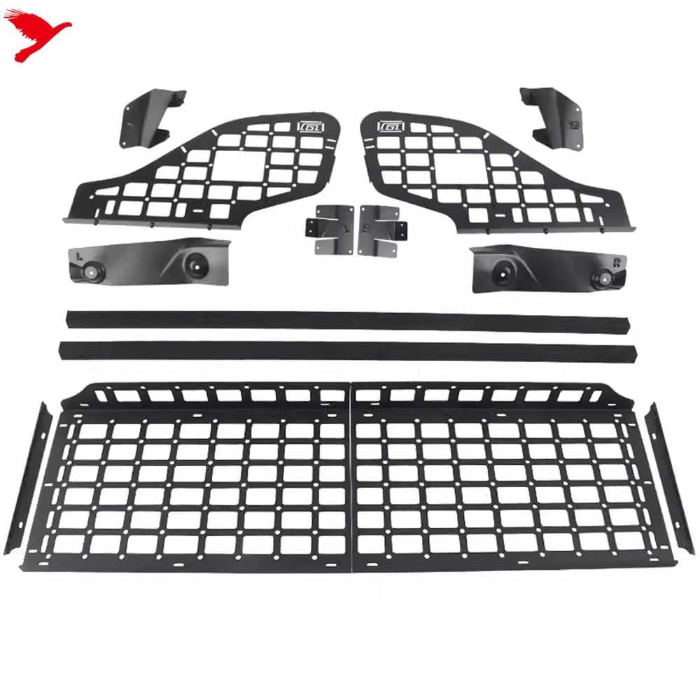 For Subaru Forester (SK) 2019-2023 Modular Storage Panel Shelf Modification Storage Panel Rear Trunk Debris Rack Molle panel