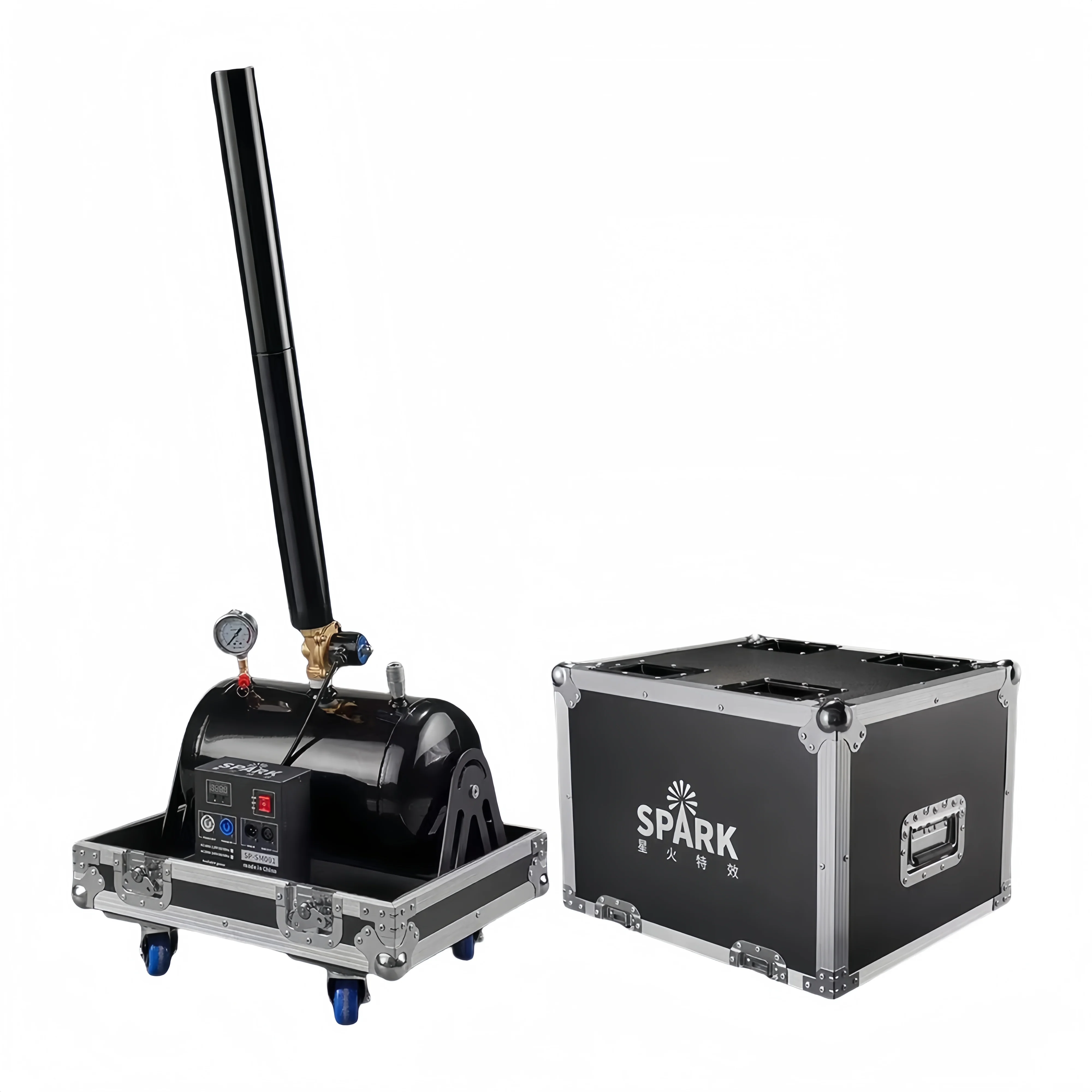 SP DMX Outdoor Portable Confetti Machine 8-12M Confetti Ribbon Cannon For Wedding DJ Party Celebration
