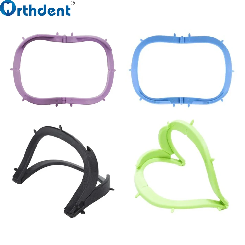 1Pc Dental Foldable Frame Rubber Dam Sheet Holder Autoclavable Plastic Dentistry Oral Barrier Tools For Dentistry Operation