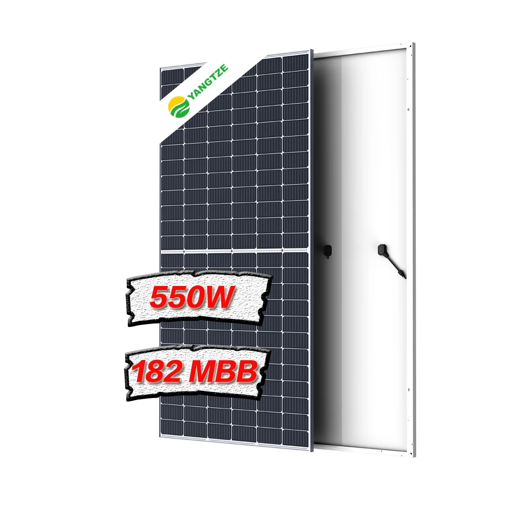 Yangtze 550 watt half cell solar panel with exclusive price 600w