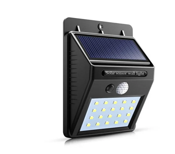 Factory wholesale high quality energy saving solar power led wall lamp