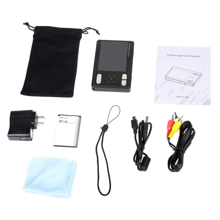 2023 Cheapest Wholesale 3.5 inch Portable Low Vision Optical Reading Magnifier For Old People RS350SE