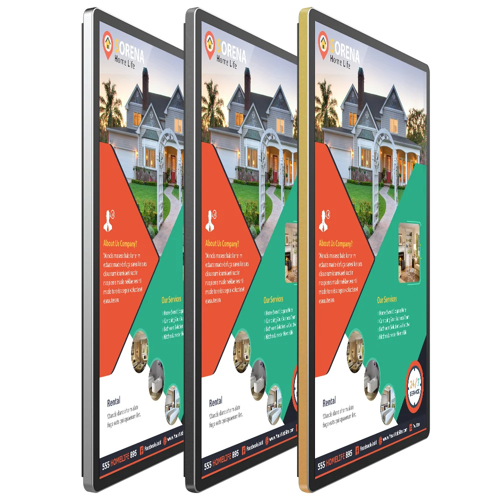 New Product Advertising Digital Amoled Touch Screen Display