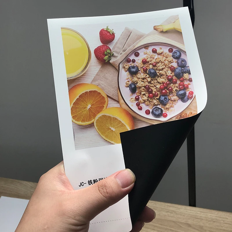 Eco Solvent Ferrous Film Printing Oem Factory Wholesale Magnetic Paper Ferrous Film With PVC