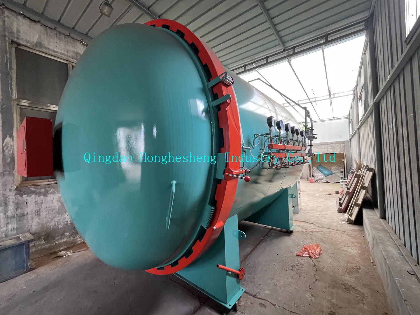 rubber hose vulcanizing tank/Truck and Bus tires retreading line