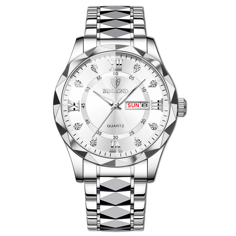 Finely Crafted Custom Quartz Watch Offering Seamless Integration of Form and Function for a Contemporary Look