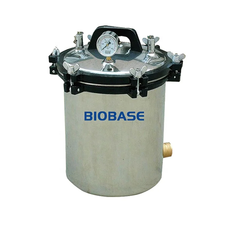 Biobase Portable Autoclave 24L BKM P24(B) Dual fuel Type medical autoclave dentaire class b (62472326693)